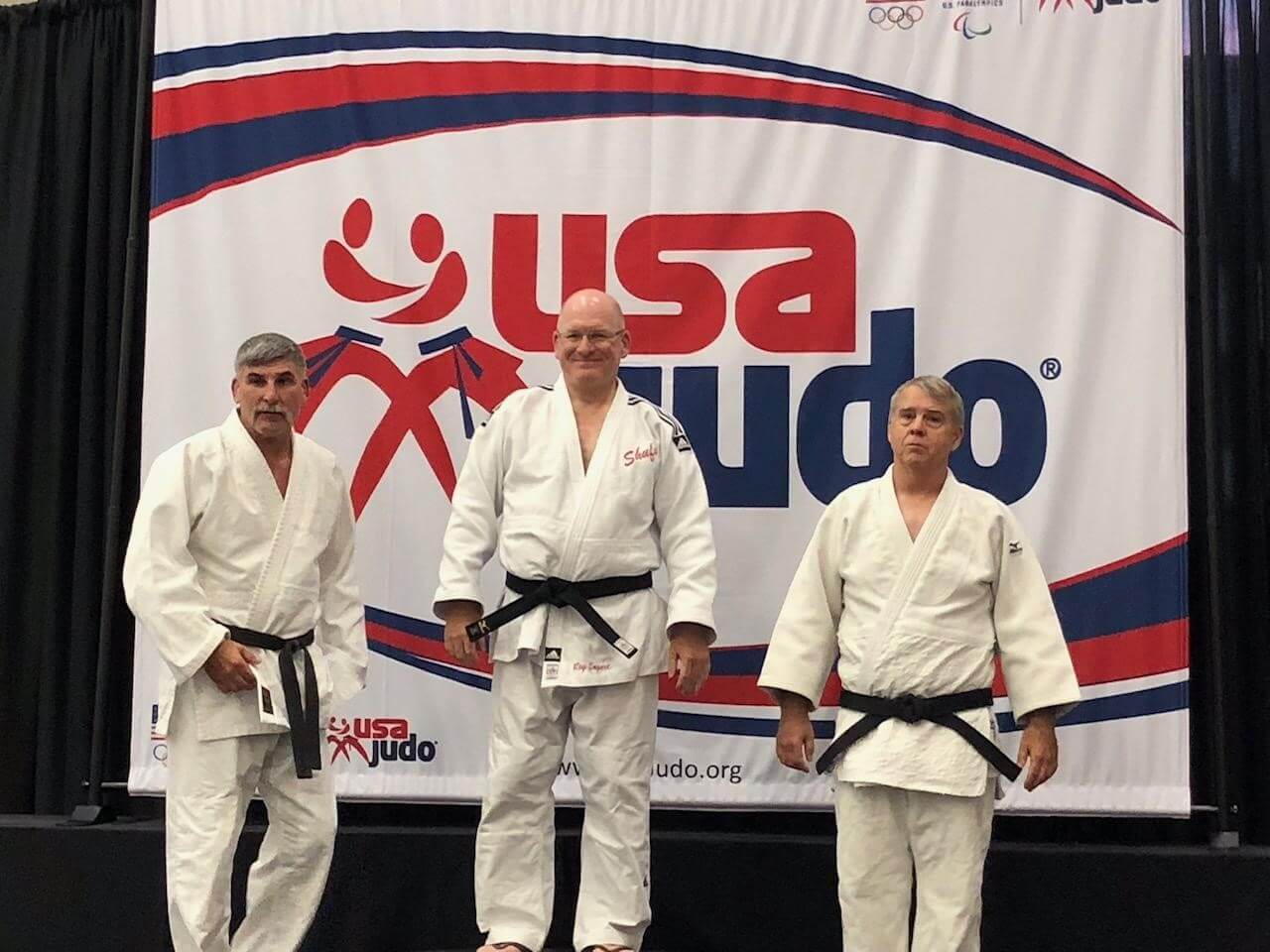 2018 Sr. National Masters (now Veterans) award stand picture