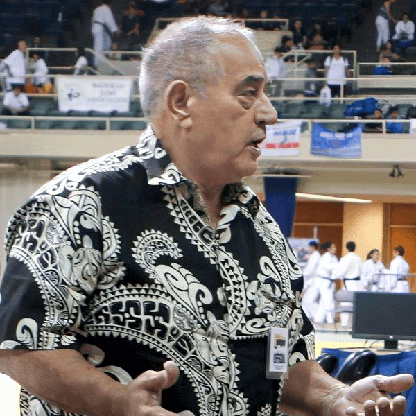 Frank Morales at the 2014 USJF Junior & Senior Nationals at the Neal S. Blaisdell Center Arena, Honolulu, Hawaii, July 3-6, 2014