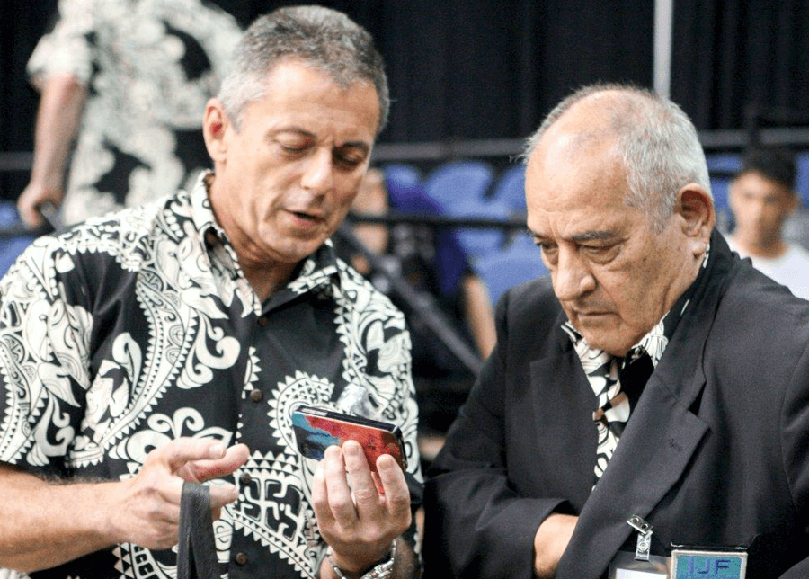 Joaquin Gonzales and Frank Morales
